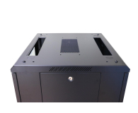 Extralink Szafa rack 27U 600x600 czarna stojąca EX.14749 - 598517 - zdjęcie 7